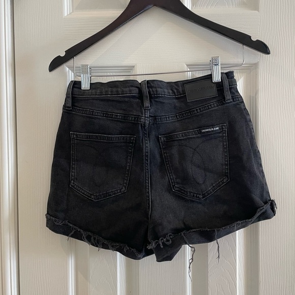 Black Calvin Klein Jean shorts - Picture 4 of 4